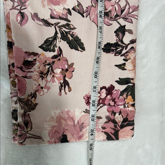 Kut From The Kloth Lauren Crop Straight Leg Floral Pants – Size 14 EUC - Picture 10 of 11